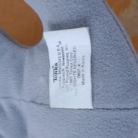 Vintage lot of 2 Tonka Pound Puppies collectible plush stuffed animals - Picture 7 of 9